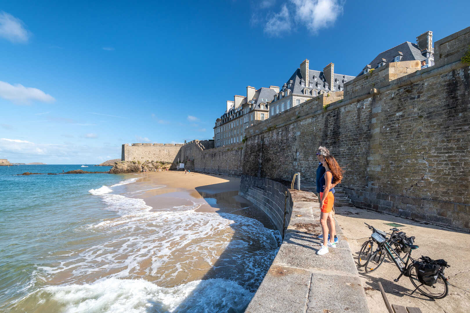 La Velomaritime Eurovelo 4 St Malo Pleslin Trigavou